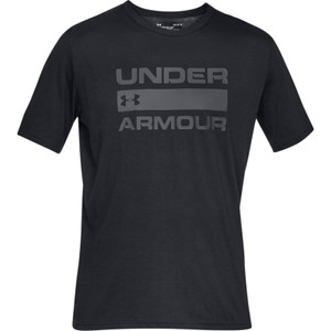 Under Armour UA Team Issue Wordmark Short Sleeve T-Shirt - Medium, Black