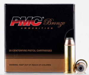 PMC 44SB .44 Special Jacketed Hollow Point Centerfire Handgun Ammo, 180 Grains, 25 Rounds per Box