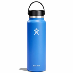 Hydro Flask 40 oz Wide Mouth Stainless Steel Water Bottle - Insulated Reusable Flask