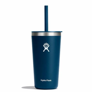 Hydro Flask 20 oz All Around Tumbler with Straw Lid – Insulated Stainless Steel Travel Mug for Cold Drinks