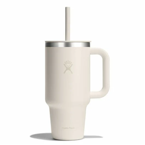 Hydro Flask 32 oz Travel Tumbler with Durable Handle and Flexible Straw