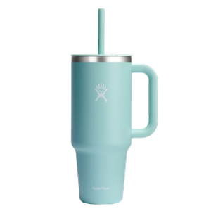 Hydro Flask All Around Travel Tumbler 40oz Dew - Durable Insulated Travel Mug with Comfortable Handle