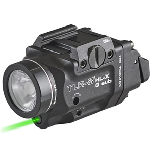 Streamlight TLR-8 HL-X G Sub USB High-Lumen Gun Light with Green Laser – Model 69477