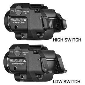Streamlight TLR-8 A Red Laser Sight with Ergonomic Switches and Rapid Rail Clamp