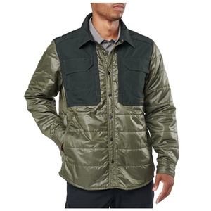 5.11 Tactical Peninsula Insulator Shirt Jacket in Moss Heather, X-Small