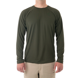 First Tactical Performance Long Sleeve T-Shirt in OD Green, 3X-Large - Durable Tactical Apparel
