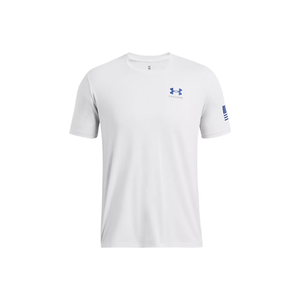 Under Armour Freedom by Air T-Shirt 3X-Large in Halo Gray and Royal