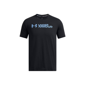 Under Armour Men's UA Sliced Wordmark Short Sleeve T-Shirt - Medium