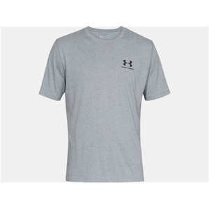Under Armour UA Sportstyle Left Chest Short Sleeve Shirt 2X-Large in Steel Light Heather