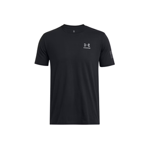 Under Armour Men's UA Freedom by 1775 T-Shirt - Black / Titan Gray, X-Large