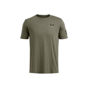 Under Armour Men's UA Freedom By Land T-Shirt 3X-Large in Marine OD Green / Black