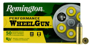 Remington Ammunition RPW45C WheelGun 45 Colt Lead Round Nose, 250 Grain - 50 Rounds per Box