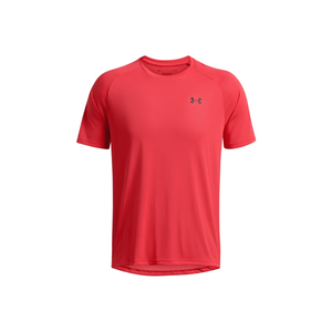 Under Armour UA Tech 2.0 SS Tee Men’s Training T-Shirt in Racer Red / Black, 2X-Large