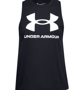 Under Armour Women's UA Sportstyle Graphic Tank - Black, Small