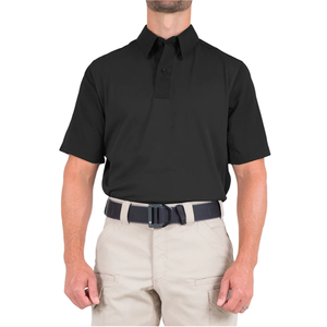 First Tactical V2 Pro Performance Short Sleeve Shirt for Law Enforcement and Tactical Operators, X-Small, Black