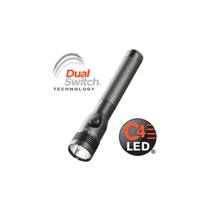 Streamlight Stinger DS LED HL Rechargeable Flashlight - High-Lumen Search and Rescue Light with 640 Lumens, Black