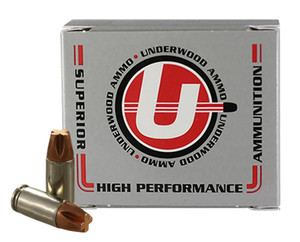 Underwood Ammo 155 UA 9mm Luger 115 Grain Xtreme Penetrator Centerfire Handgun Round