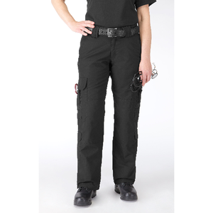 5.11 Tactical Women's TACLITE EMS Pant - Lightweight and Breathable Tactical Pants in Size 14, Long Length, Black