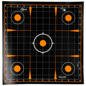 Allen Company EZ Aim Splash Paper Shooting Targets - 12x12 Inches, Pack of 10