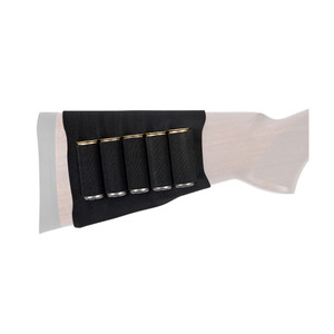 Allen Company Ammo Pouch for Shotgun and Rifle Stocks - Black, Part #205