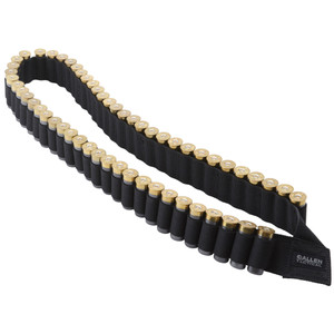 Allen Heavy Duty Shotgun Bandolier – Black Elastic Ammo Pouch for 56 Shells