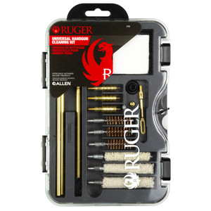 Allen Company Ruger Universal Handgun Cleaning Kit - 18 Piece in Organized Toolbox
