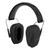 Allen Company ULTRX Shield Passive Earmuffs in Midnight Gray