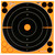 Allen Company EZ Aim 8x8 Inch Adhesive Splash Reactive Bullseye Paper Targets (30 Pack)