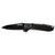 Gerber Gear Highbrow Assisted Opening Pocket Knife with Serrated Edge and Onyx Handle