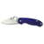 Spyderco Para 3 C223GPDBL Compact Folding Knife with 3-Inch Satin Blade and G-10 Handle