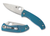 Spyderco Tenacious C122TIBLP Titanium Handle Folding Knife with Reeve Integral Lock