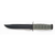 Ka-Bar Fighting Utility Knife with Foliage Green Handle and Hard Plastic Sheath - Part Number 5011