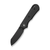 CIVIVI Crabby Thumb Stud Knife with Black Canvas Micarta Handle - Model C24055-3