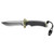 Gerber Gear Ultimate Survival Knife with Half Serrated Blade, Emergency Whistle, and Firestarter
