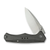 CIVIVI Photonix C23081B-3 Folding Knife with Dark Green Canvas Micarta Handle and Satin 14C28N Blade