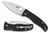 Spyderco Bodacious C263GP Black Pocket Knife with Stainless Steel Drop Point Blade
