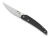 Spyderco Ikuchi PlainEdge Carbon Fiber and CPM S30V Folding Knife - Part C242CFP