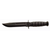 Ka-Bar Short Fighting Utility Knife with Leather Sheath - 5.25-Inch Blade, Made in USA