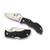 Spyderco ManBug Folding Knife - Sal Glesser Design, Compact and Practical, Black Handle