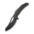 We Knife Epaulette Folding Knife with Black Titanium Handle and Bohler M390 Blade – Model WE24024-1