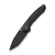 We Knife Micro Trogon Thumb Stud Knife with Black Titanium Handle - Model WE24043-1