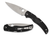 Spyderco Native Chief Black Lightweight Knife - Part C244PBK