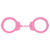 Peerless Handcuff Company Model 752C Oversize Chain Link Handcuff in Pink Finish