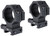 Trijicon AC22075 Scope Rings with Q-LOC Technology for 35mm Tubes - Extra High Profile