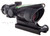 Trijicon TA31RCOM150CPG 4x32 Compact Rifle Scope with Green Chevron Reticle