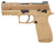 Sig Sauer P320-M18 9mm Luger Pistol with Coyote Finish and Optic-Ready Slide