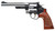 Smith & Wesson Model 27 Classic Revolver with 6.5-inch Barrel in .38 Special +P – Stainless Steel Frame and Walnut Grips