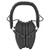 Walker's Razor SLM Electronic Earmuff in Black for Shooting Protection