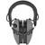 Walker's Razor Digital X-TRM Electronic Earmuffs - Gray with Bluetooth and Gel-Filled Earpads
