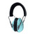 Radians Lowset Ladies Earmuff in Aqua, Model LS0820CS - Lightweight Plastic Hearing Protection